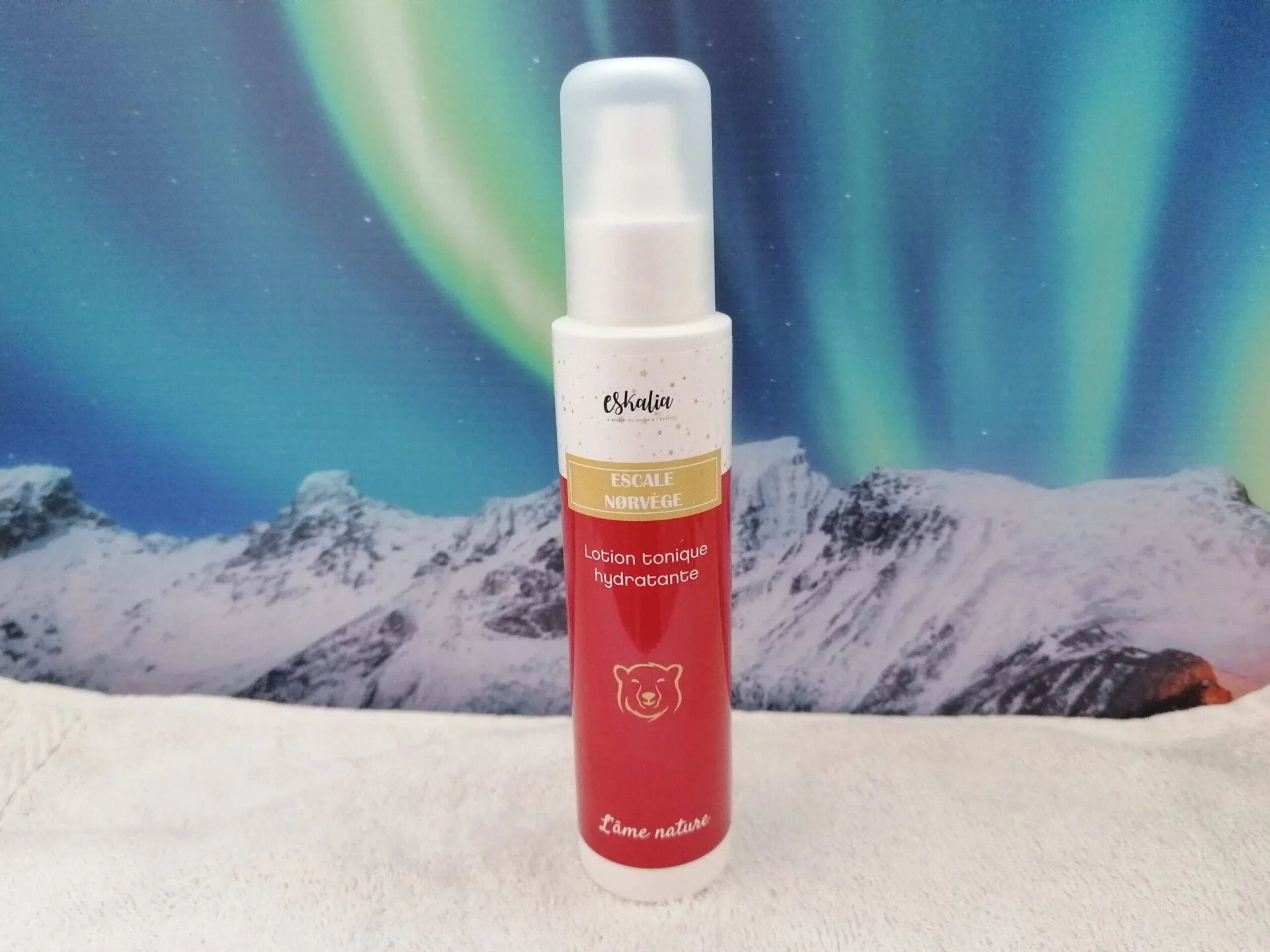 Lotion tonique hydratante escale Norvège Eskalia