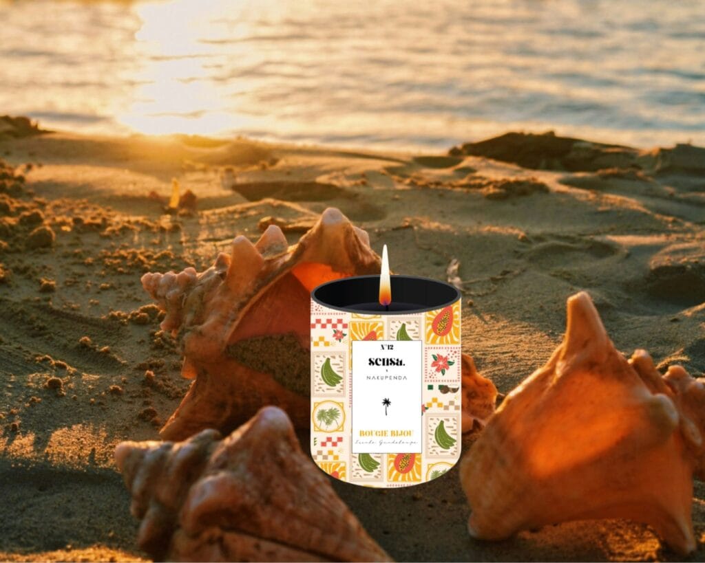 Bougie bijou Sensa escale Guadeloupe