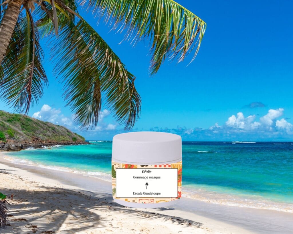 Gommage masque escale Guadeloupe Eskalia