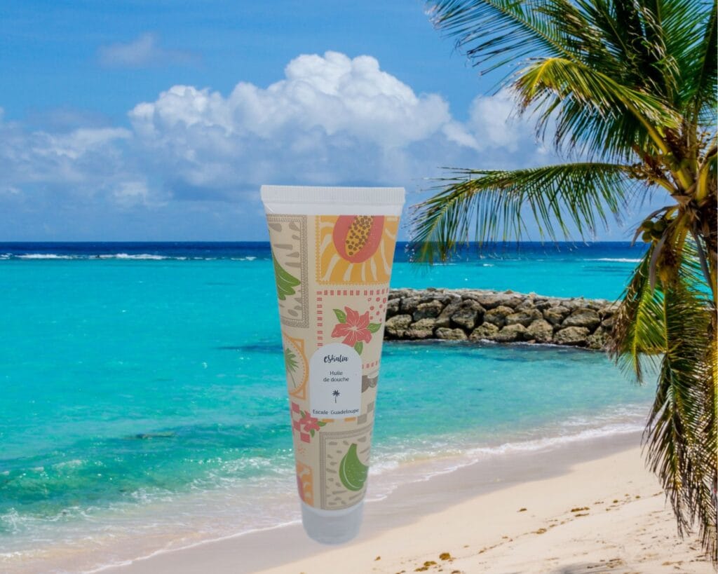 Huile de douche escale Guadeloupe Eskalia