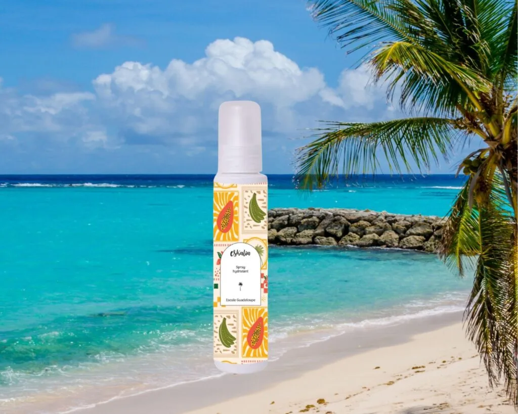 Spray hydratant escale Guadeloupe Eskalia