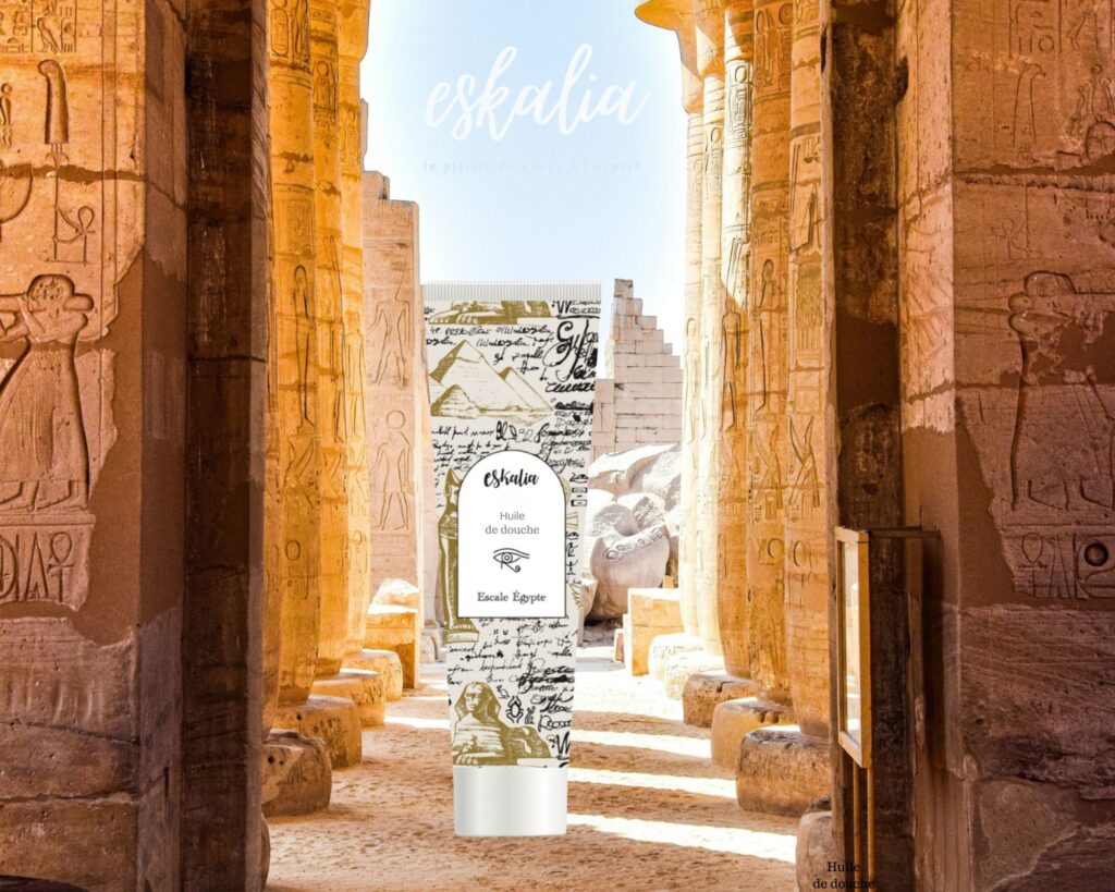 Huile de douche Eskalia escale Egypte