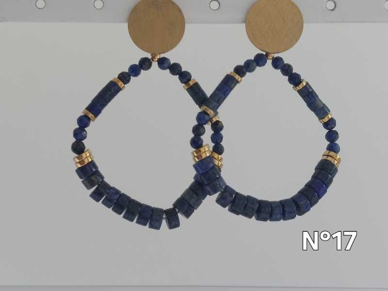 Boucles d'oreilles Nakupenda N°17